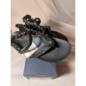 Lot 6 New W/box Sandles Black All Are 71/2 Universal Thread Com Bulk Reseller